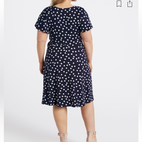 Wrap Knit Dress - Picture 3 of 5